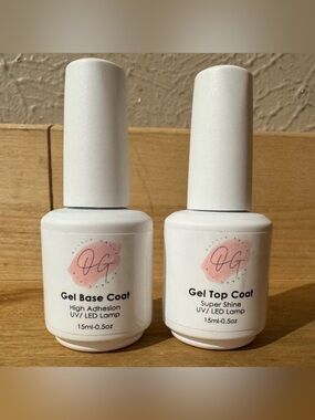 NWT OG Gel Base Coat & Gel Top Coat Set